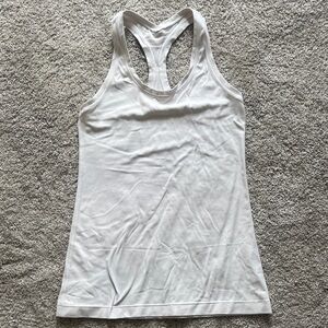 lululemon athletica White Racerback Tank Top